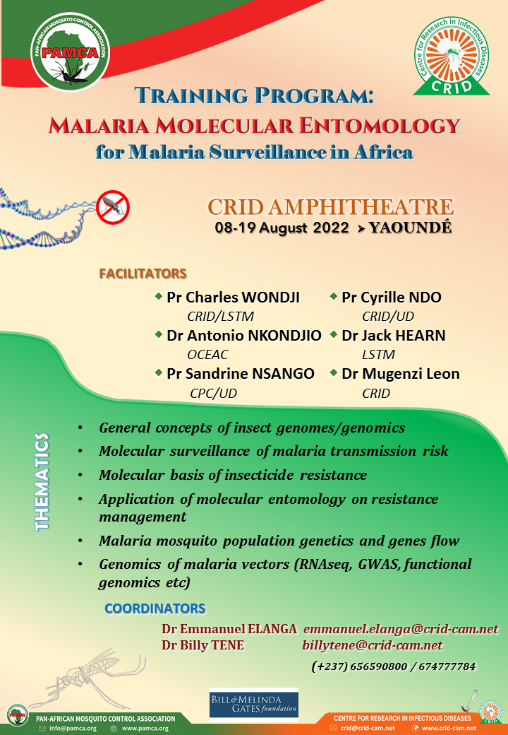 Flyer malaria molecular entomology