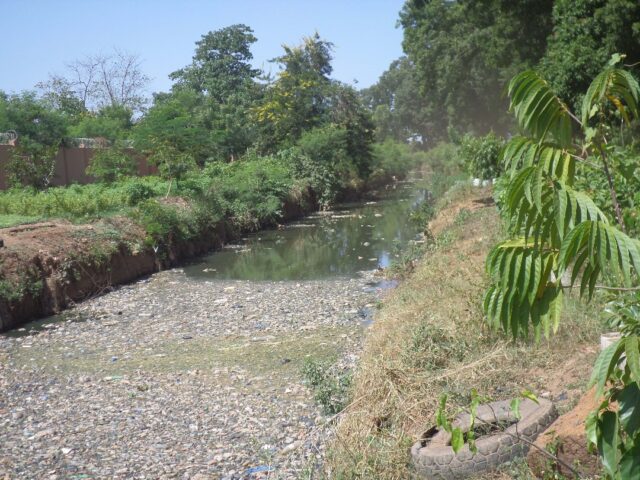 The primary goal is to interrupt the transmission of AMR and pathogens from wastewater used for irrigation to households