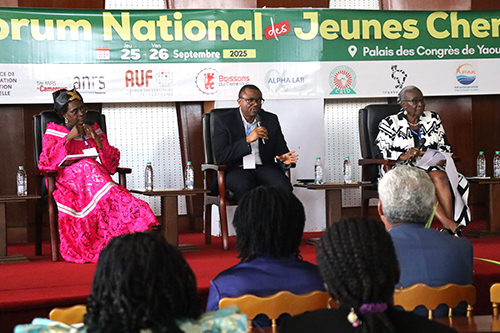 Prof Charles Wondji in the closing panel